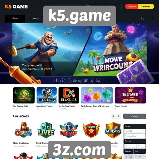 Novidades no design e interface do k5.game