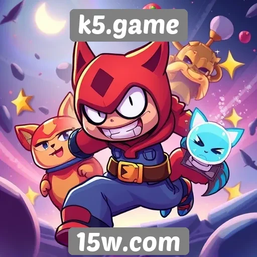 Principais categorias de jogos disponíveis no k5.game